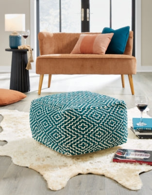 Brynnsen Pouf - Inland Furniture (San Bernardino, CA)