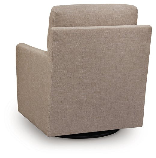 Freybourne Next-Gen Nuvella Swivel Accent Chair - Inland Furniture (San Bernardino, CA)