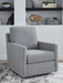 Freybourne Next-Gen Nuvella Swivel Accent Chair - Inland Furniture (San Bernardino, CA)