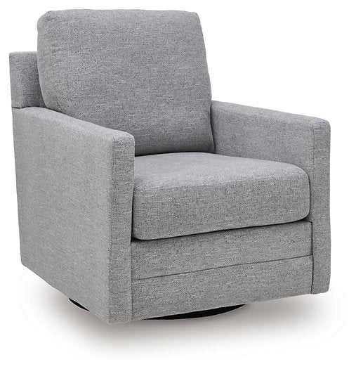 Freybourne Next-Gen Nuvella Swivel Accent Chair - Inland Furniture (San Bernardino, CA)