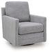 Freybourne Next-Gen Nuvella Swivel Accent Chair - Inland Furniture (San Bernardino, CA)