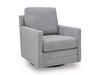 Freybourne Next-Gen Nuvella Swivel Accent Chair - Inland Furniture (San Bernardino, CA)