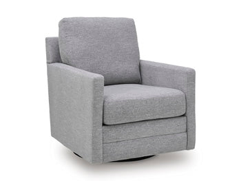 Freybourne Next-Gen Nuvella Swivel Accent Chair - Inland Furniture (San Bernardino, CA)