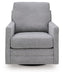 Freybourne Next-Gen Nuvella Swivel Accent Chair - Inland Furniture (San Bernardino, CA)