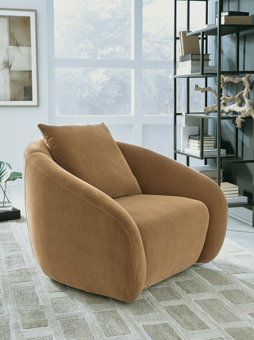Yahya Swivel Accent Chair - Inland Furniture (San Bernardino, CA)