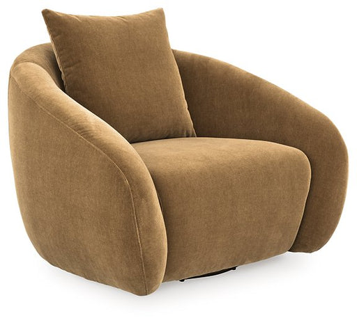 Yahya Swivel Accent Chair - Inland Furniture (San Bernardino, CA)