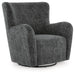 Rowenburg Swivel Glider Accent Chair - Inland Furniture (San Bernardino, CA)