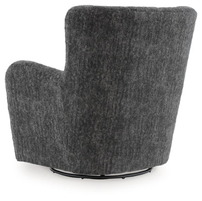 Rowenburg Swivel Glider Accent Chair - Inland Furniture (San Bernardino, CA)