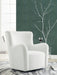 Rowenburg Swivel Glider Accent Chair - Inland Furniture (San Bernardino, CA)
