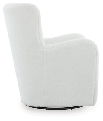 Rowenburg Swivel Glider Accent Chair - Inland Furniture (San Bernardino, CA)