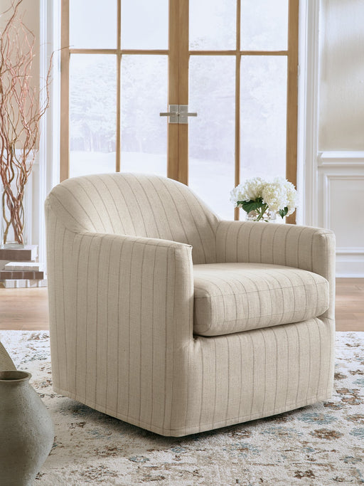 Valwick Swivel Accent Chair - Inland Furniture (San Bernardino, CA)