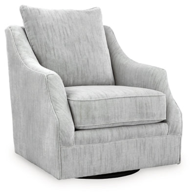 Gubbins Swivel Accent Chair - Inland Furniture (San Bernardino, CA)