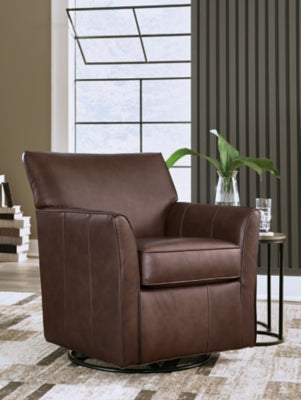 Braydunn Swivel Glider Accent Chair - Inland Furniture (San Bernardino, CA)