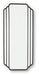 Antigone Floor Mirror - Inland Furniture (San Bernardino, CA)