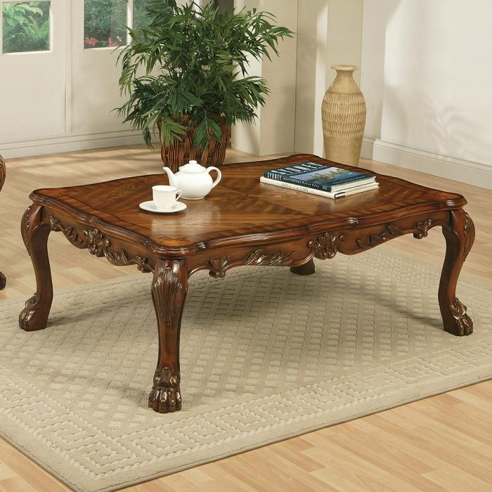 Dresden Cherry Oak Coffee Table - Inland Furniture (San Bernardino, CA)