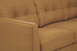 Radwan Camel Leather Sofa - Inland Furniture (San Bernardino, CA)