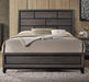 Acme Furniture Valdemar Queen Panel Bed in Weathered Gray 27050Q - Inland Furniture (San Bernardino, CA)