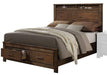 Acme Merrilee Queen Storage Bed in Oak 21680Q - Inland Furniture (San Bernardino, CA)