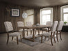 Bernard Weathered Oak Dining Table - Inland Furniture (San Bernardino, CA)