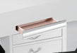 Louis Philippe III White Queen Bed - Inland Furniture (San Bernardino, CA)