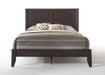 Madison Espresso Queen Bed - Inland Furniture (San Bernardino, CA)