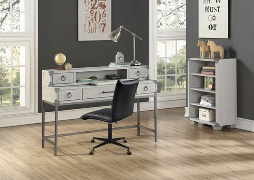 Orchest Gray Desk - Inland Furniture (San Bernardino, CA)