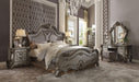 Versailles Antique Platinum Queen Bed - Inland Furniture (San Bernardino, CA)