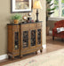 Vidi Oak Console Table - Inland Furniture (San Bernardino, CA)