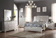 Voeville II Platinum PU & Platinum Queen Bed - Inland Furniture (San Bernardino, CA)