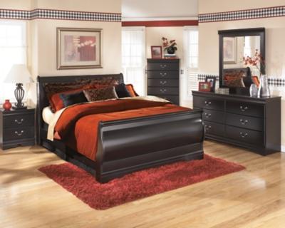 Huey Vineyard Bed - Inland Furniture (San Bernardino, CA)