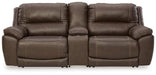 Dunleith Power Reclining Loveseat with Console - Inland Furniture (San Bernardino, CA)