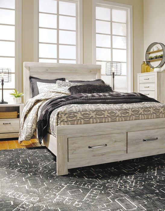 Bellaby Bed with 2 Storage Drawers - Inland Furniture (San Bernardino, CA)