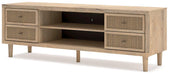 Cielden 72" TV Stand with Electric Fireplace - Inland Furniture (San Bernardino, CA)