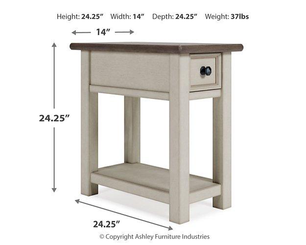 Bolanburg Chairside End Table - Inland Furniture (San Bernardino, CA)