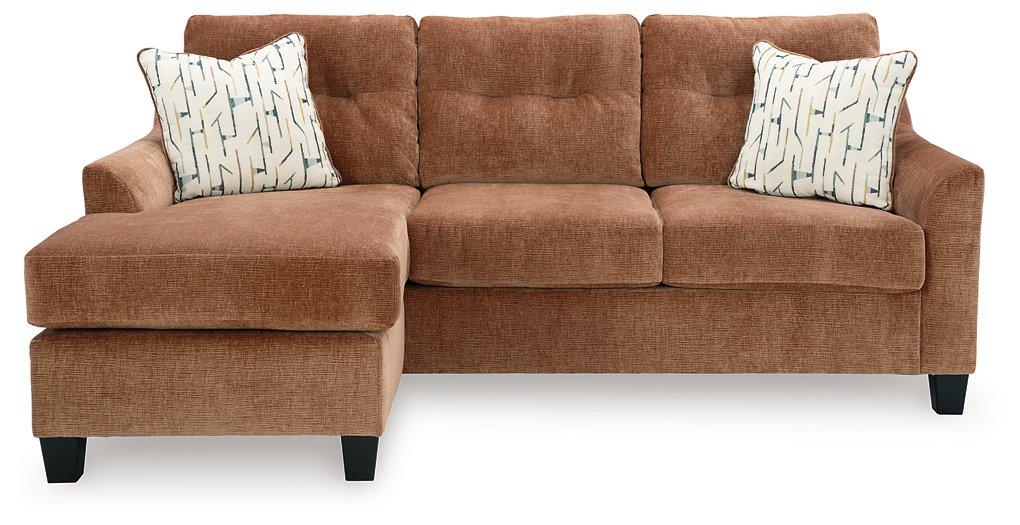 Amity Bay Sofa Chaise Sleeper - Inland Furniture (San Bernardino, CA)