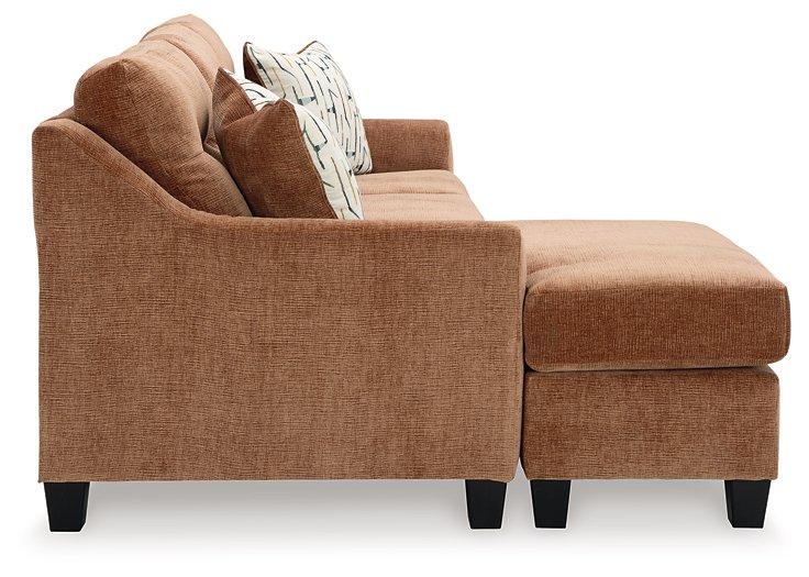 Amity Bay Sofa Chaise Sleeper - Inland Furniture (San Bernardino, CA)