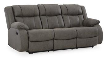 First Base Reclining Sofa - Inland Furniture (San Bernardino, CA)