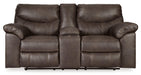 Boxberg Reclining Loveseat with Console - Inland Furniture (San Bernardino, CA)