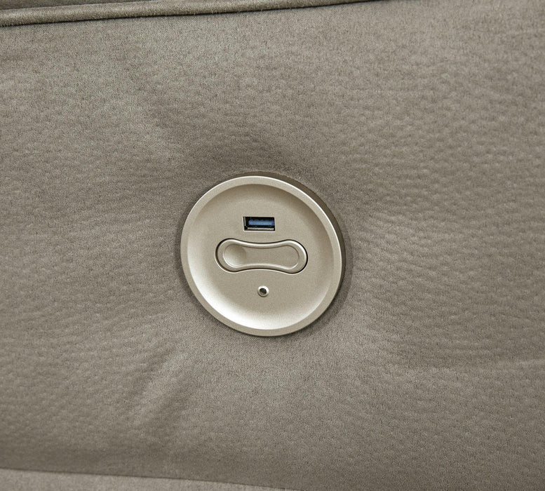 Next-Gen Gaucho Power Reclining Loveseat with Console - Inland Furniture (San Bernardino, CA)