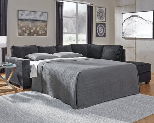 Altari Sleeper Sectional with Chaise - Inland Furniture (San Bernardino, CA)