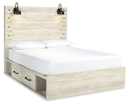 Cambeck Bed with 2 Storage Drawers - Inland Furniture (San Bernardino, CA)