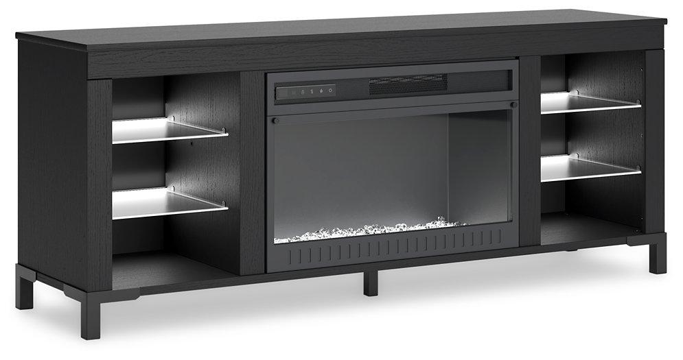 Cayberry Entertainment Center with Electric Fireplace - Inland Furniture (San Bernardino, CA)