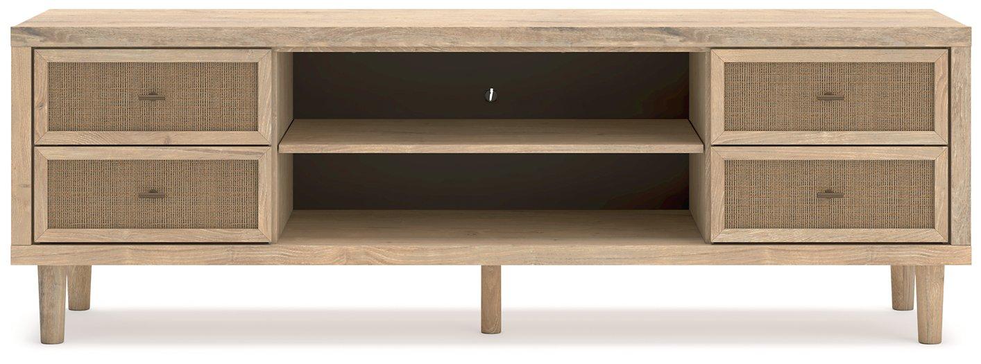 Cielden 72" TV Stand with Electric Fireplace - Inland Furniture (San Bernardino, CA)