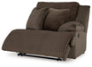Top Tier Reclining Sectional with Chaise - Inland Furniture (San Bernardino, CA)