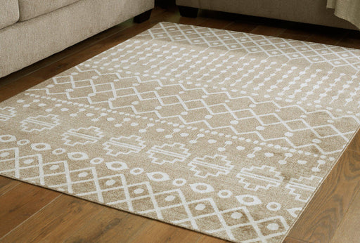 Bunchly 4'11" x 7'2" Washable Rug - Inland Furniture (San Bernardino, CA)