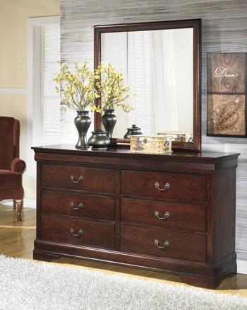Alisdair Dresser and Mirror - Inland Furniture (San Bernardino, CA)
