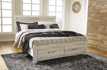 Bellaby Bed with 2 Storage Drawers - Inland Furniture (San Bernardino, CA)