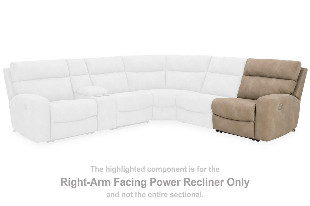 Next-Gen DuraPella Power Reclining Sectional - Inland Furniture (San Bernardino, CA)