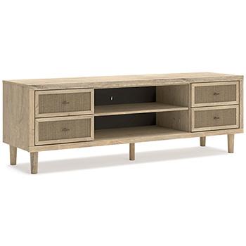 Cielden 72" TV Stand with Electric Fireplace - Inland Furniture (San Bernardino, CA)