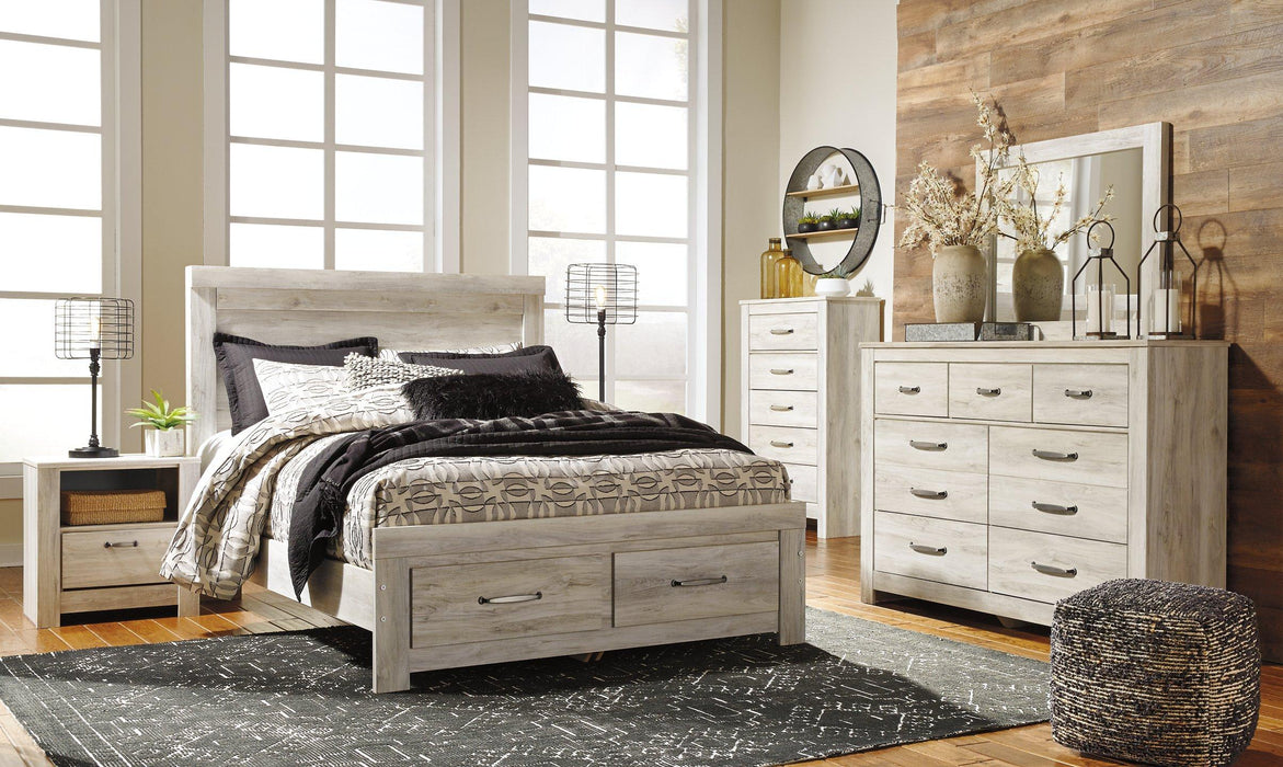 Bellaby Bed with 2 Storage Drawers - Inland Furniture (San Bernardino, CA)